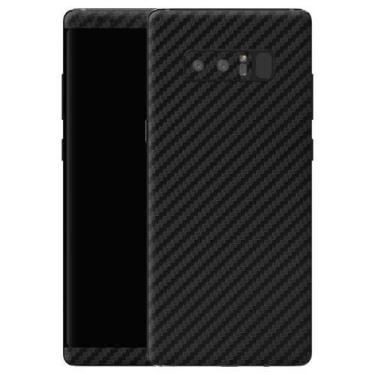 Imagem de Skin Premium - Adesivo Fibra De Carbono Para Galaxy Note 8, Preto