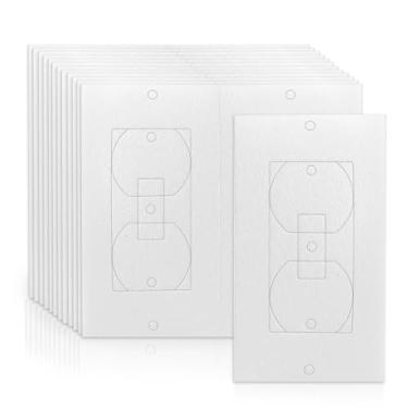 Imagem de Junta de isolamento de tomada Birllaid, placa de parede, almofadas de vedação de espuma, pacote com 26
