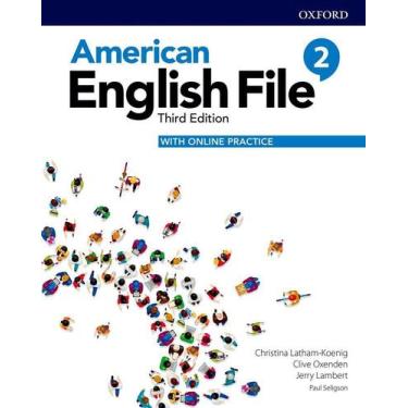 Imagem de American English File 2 - Student Book With Online Practice - Third Ed
