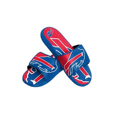 Imagem de FOCO Buffalo Bills NFL Youth Colorblock Big Logo Gel Slide