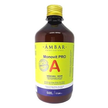 Imagem de Ambar Monovit Pro A, Máscara Fortalecedora Capilar, 500g, Aloe Vera e Queratina