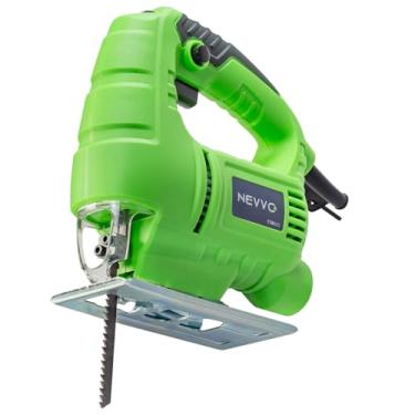 Imagem de Serra Tico Tico Elétrica 220v 500w 3000rpm Com Botão De Trava E Base Regulável Ângulo 45° TTN500 NEVVO