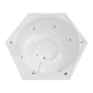 Imagem de Spa Flora 5 Lugares Sextavada Standard Ouro Fino