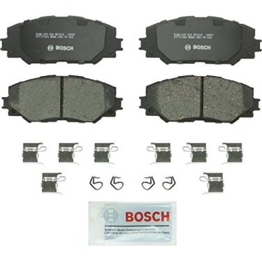 Imagem de BOSCH BP1210 QuietCast Premium Conjunto de pastilhas de freio a disco orgânico - compatível com Lexus HS250h selecionado; Pontiac Vibe; Scion xB, xD; Toyota Corolla, Matrix, Prius V, RAV4; FRENTE