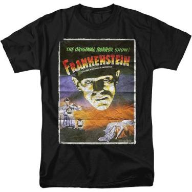 Imagem de Cartaz do filme Frankenstein T-Shirt - Rockinstone