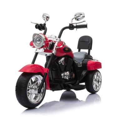 Imagem de Moto Elétrica Infantil a Bateria 6V com Luzes LED, Buzina, 2 Velocidades e Marcha Ré, F...