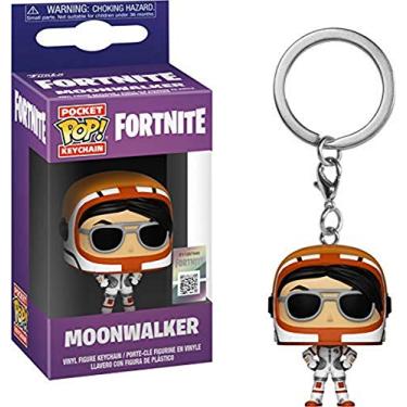 Imagem de Chaveiro Pocket Funko Pop: Fortnite: Moonwalker Funko Multicolorido Pequeno