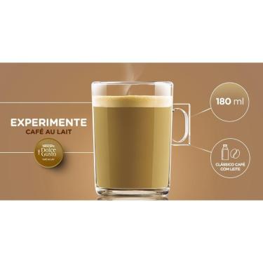 Imagem de 12 Caixa Café Nescafé Café Au Lait Dolce Gusto Bebida Lactea