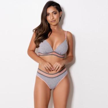Imagem de Conjunto Básico Bojo Soft Cor:Viés RomanceTamanho:M - MTX Lingerie, Vi