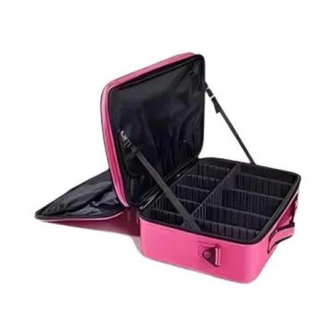 Imagem de Bolsa De Maquiagem De Viagem Impermeável De Grande Capacidade Para Mul