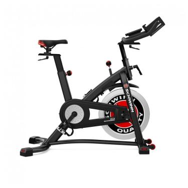 Imagem de Bicicleta Ergométrica com Assento Ajustável e Suporte para Garrafa, SCHWINN FITNESS 100718, Preto