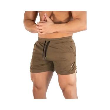 Imagem de Shorts De Compressão Masculinos De Secagem Rápida Para Treino De Acade