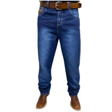 Imagem de Calça Country Masculina Jeans Os Boiadeiros Gold Original Fit Ref: 323