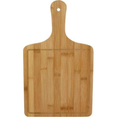 Imagem de Tábua Table Home&Co 1x40x24cm Bambu Natural para Mesa Posta Jantar e C