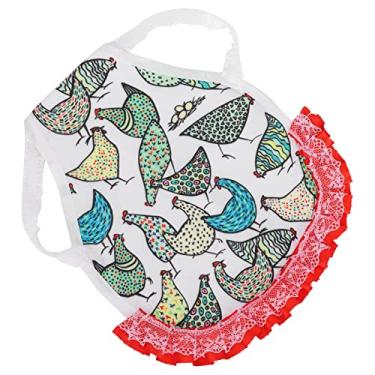 Imagem de Avental de Frango, Selas de Frango Fazem As Penas Crescerem Melhor Proteção Galinhas Embelezam a Aparência do Frango para a Fazenda Doméstica Diária (frango colorido)