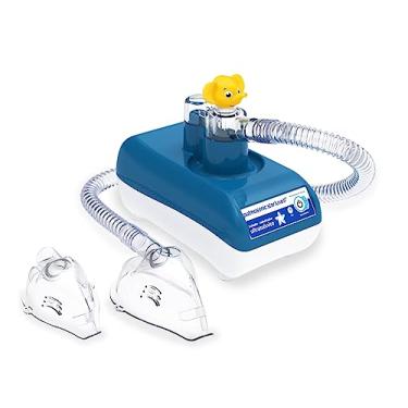 Imagem de Soniclear Inalador/Nebulizador Ultrassônico Pulmosonic Star Luxo Ii Azul/Branco