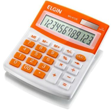 Imagem de Calculadora De Mesa Serie Mv412 Elgin