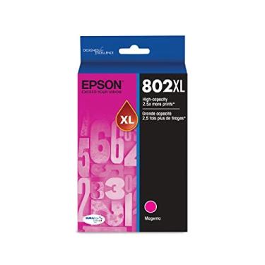 Imagem de Epson T802 DURABrite Ultra -Ink High Capacity Magenta -Cartridge (T802XL320-S) para impressoras Epson WorkForce Pro seleccionadas