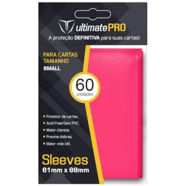 Imagem de Sleeve Yugioh Ultimate Pro (60 unidade) 61x89mm Cor:Rosa