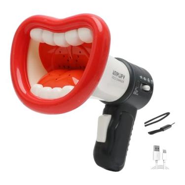 Imagem de menolana Trocador de voz com efeito de som, alto-falante fofo, jogo de festa infantil, megafone, lembrancinhas para meninos, meninas, idade 5 + aniversário de