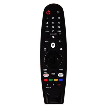 Imagem de Controle remoto de substituição AN-MR18BA LG para Smart TV Magic Remote Control compatível com todos os modelos para LG TV (sem função de voz, sem função de ponteiro)