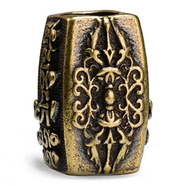 Imagem de HorixGear Contas de cordão de faca, contas de paracord de pilão mágico, acessórios EDC para puxador de zíper, pingente de chaveiro, colar de pulseira (1 peça)