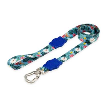 Imagem de Mood Pet Coleira Guia Para Cães Cachorro Adestramento Passeio Porte Grande Médio Pequeno (Sunny Blue, PP)