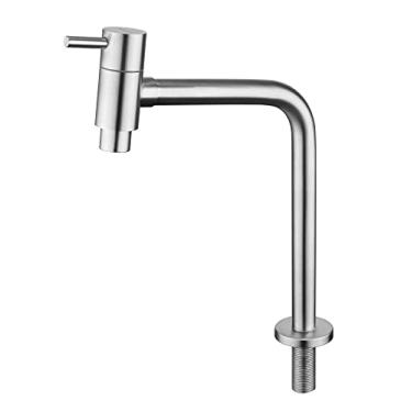 Imagem de Torneira Banheiro Inox 23 cm Mesa Bancada Pia NOX08