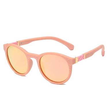 Imagem de 2024 redondo flexível polarizado óculos de sol feminino homem pesca condução fotocromático óculos de sol anti-reflexo óculos de visão noturna, rosa rosa