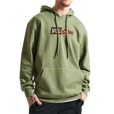 Imagem de Moletom Volcom Canguru Stone Split Masculino-Masculino