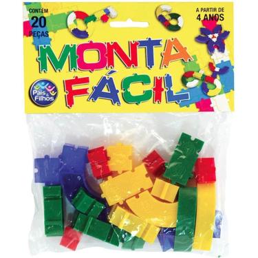 Imagem de Brinquedo Para Montar Monta Facil 20 Pecas