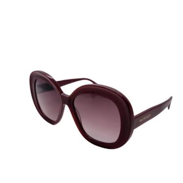 Imagem de Óculos Solar Ana Hickmann Elisa 2 Ah90050 C01  Brilho Lente Marrom Degradê-Feminino