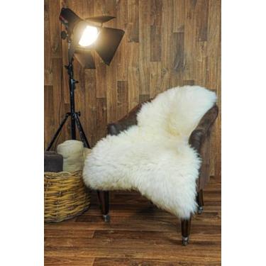 Imagem de Pelego Para Cadeiras Sofas Natural De Ovelha GG