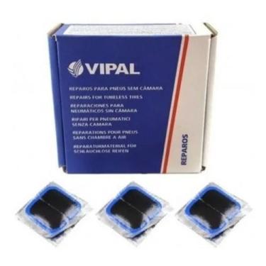 Imagem de Manchão Conserto Pneus Carros Caminhões VF 08 67x67mm 50 Un - VIPAL