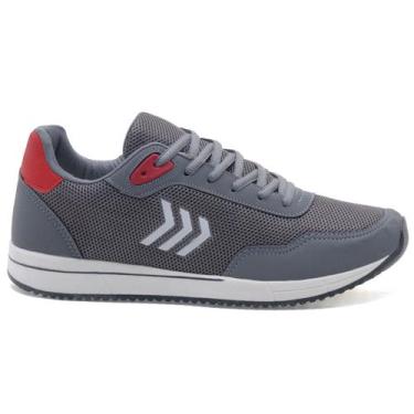 Imagem de Sapatenis Tenis Masculino Original Malhar Casual Lançamento - Dix, Gra