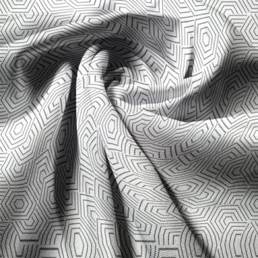 Imagem de Tecido Poliéster Estampado Formas Geométricas - 1,40m - Core Decore
