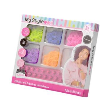 Imagem de Brinquedo Infantil Fábrica de Pulseiras de Elástico My Style Clássico 