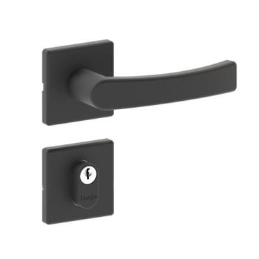 Imagem de Fechadura HAGA - Ônix - Roseta 520 - Externa - 21213B