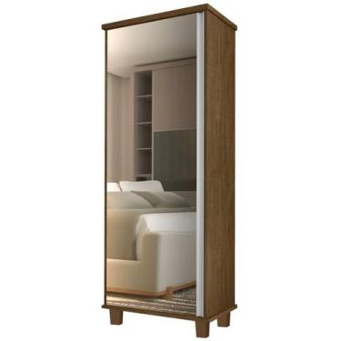 Imagem de Armario Multiuso Sapateira 1 Porta Com Espelho 00703502 Malbec LPA - M