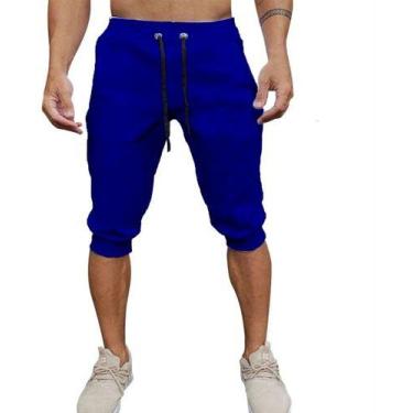 Imagem de Shorts Bermuda Masculina Saruel Skinny Lisa Jogger Verão - DIAMANTE VE