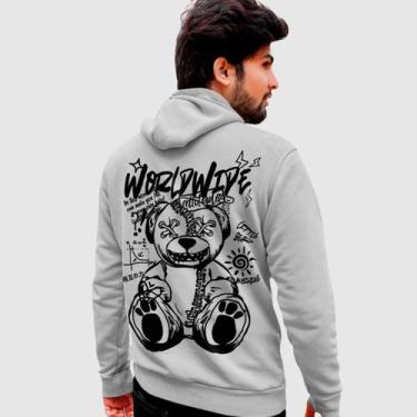 Imagem de Blusa Moletom Genuine Grit Masculina Estampada Algodão 30.1 Ted World 