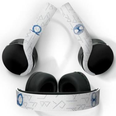 Imagem de Adesivo Compatível PS5 Headset Pulse 3D Playstation 5 Skin - God Of Wa