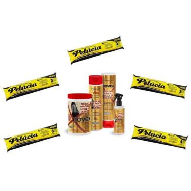 Imagem de Hene Gel Pelucia Preto Medio/Forte 05x180g Pouch/Bisnaga+Brilho Magico