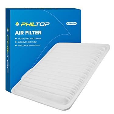 Imagem de PHILTOP Filtro de ar do motor, EAF054 (CA9492) substituição para Malibu (2008-2012), Equinox (2005-2009), Lucerna (2006-2011), G6 (2007-2010), Torrent (2006-2009), Melhore o desempenho do motor