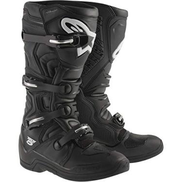Imagem de Bota Alpinestars Tech 5 Preta Trilha Cross Tam9 usa 40/41 Br