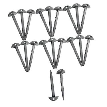 Imagem de predolo Conjunto de 20 Estacas de Solo em Formato Cônico para Fixação de Tendas e Barracas