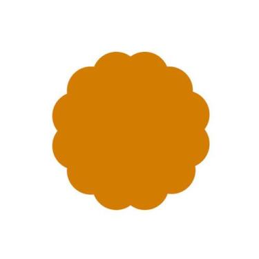 Imagem de Fundo para Docinhos Laranja Chapado - 7cm - Curifest