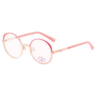 Imagem de Armação de Óculos Infantil Lilica Ripilica VLR230 C03 - Rosa Pink 49