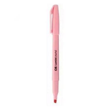 Imagem de Caneta Marca Texto Cis Lumini Tons Pastel, ROSA CLARO