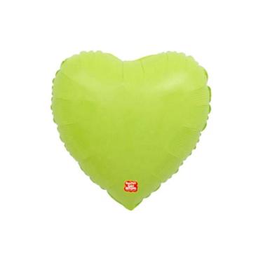 Imagem de Balão coração metálico verde N18 - balons